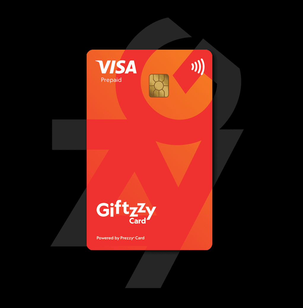 Giftzzy card packaging
